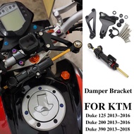For KTM DUKE Duke 390 200 125 Steering Damper Mounting Bracket Kit Duke125 Duke200 Duke390 Stabilize