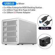 ORICO 35 Series 5 Bay HDD Docking Station พร้อม Dual Chip 150W เคสฮาร์ดไดรฟ์ในตัวสำหรับฮาร์ดไดรฟ์2.5