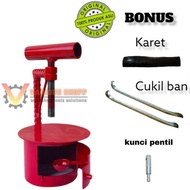 Top Full Bonus Alat Tambal Ban Bakar Tambalan Bakar Manual Cukil Ban