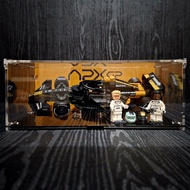 Display Case for LEGO Speed Champions 77252 APXGP Team Race Car from F1 The Movie