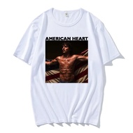 Unisex Streetwear Benson Boone American Heart Album T-shirt Short Sleeve Cotton Summer Tshirts for M