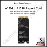 WiFi Bluetooth Airport Card BCM94360CS for A1502 A1398 MBP Pro Retina 13-inch 15-inch 2013 2014