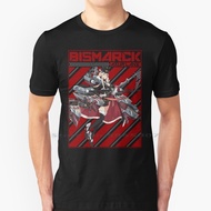 Azur Lane Bismarck T Shirt 100% Cotton Azur Lane Waifu Azur Lane Sakura Empire Azur Royal Navy Azur 
