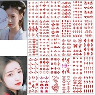 [Magpie] Ancient costume forehead flower patch between eyebrows Hanfu ancient style tattoo stickers durable adult children girl tattoo stickers