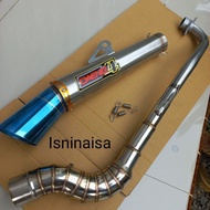 Daeng sai4 open specs exhaust for Wave Rusi Fury Xrm Raider j Ex5 Sym110 Smash