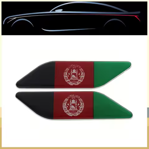 Premium Afghanistan National Flag for SUV Off Road car Engine Hood Fender trunk Tail Rear Decal Embl