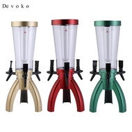 Devoko Beer Dispenser Beverage Dispenser 3L Margarita Integrated Beer Drinks Dispenser