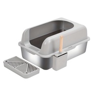 （Spot goods COD）Stainless Steel Cat Litter Box, save on shipping, we deliver from Manila!