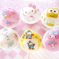 💥NEW💥 Sanrio Characters Melamine Bowl (Hello Kitty, My Melody, Little Twin Stars, Pekkle, Cinnamomroll)