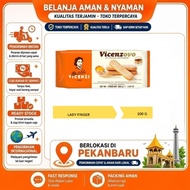 [SDW] pekanbaru/ 200 grams Lady Finger Vicenzovo Biscuits Matade Vicnzi Ladyfinger Biscuit Halal