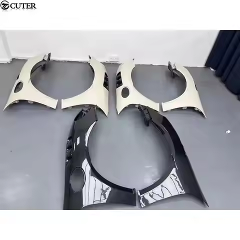 Hot 981 718 Gt4rs Style Carbon Fiber Frp Front Side Fenders For Porsche Boxster Cayman 718 981 Gt4 R