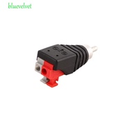 BLUEVELVET RCA Connector Video Signals Male RCA RCA Jack Durable Connector Adapter