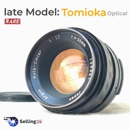 เลนส์มือหมุน Argus Auto-Cintar 55mm F/1.7 Late Model Lens Mount M42 By Tomioka Rare