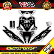 Decal Mio Sporty Full Body Stiker Mio Sporty Full Body Striping Mio Sporty Variasi Decal Hologram Mi