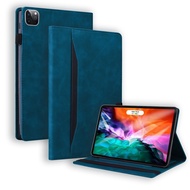 Dormant Case iPad Pro 12.9 (2020) (2021) Flip Leather Tablet Casing With Card Slot Bracket Cover