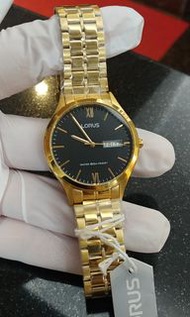 LORUS VX43-X092(SEIKO)             GOLD TONE QUARTZ WATCH                原裝精工錶廠出品金色手錶