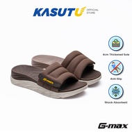 G-Max Men GINZO After Sports Comfy Slip On Slides Sandal Premium Selepas Sukan Lelaki | Kasut U 508-