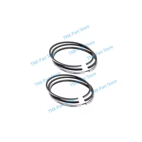 2TNE68 Piston Ring 2Cylinder For Yanmar 68mm+2+1.5+3 Excavator Engine Parts STD Overhaul Rebuild Kit