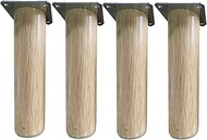 Sofa Leg,Wooden Furniture Replacement Feet,Walnut Color Furniture Support Feet,Table Legs With Mount