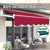 Retractable Awning Heavy Duty Awning Outdoor canopy retractable awning Life Balcony Courtyard Home S