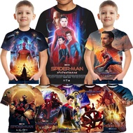 Spider Man: No Way to Go Marvel 3-14 Year Old Children's Knitted 3D Pattern Boy Knitted Daily Short 