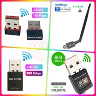 Types of USB wifi receiver 600Mbps, 300Mbps 5Dbi antenna, 150Mbps, 2.4Ghz 5Ghz band for computer PC 