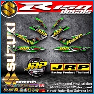 ╰ ■ ∆ Raider 150 decals JRP x Daeng sticker for Suzuki R150 carb / Motorcycle parts and accessories