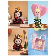 [SG SELLER] % Authentic READY STOCK 37CM/17CM Labubu THE MONSTERS Let's Checkmate SeriesVinyl Plush 