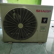 Ac Outdoor Sharp 1Pk Freon R32 Non Cod