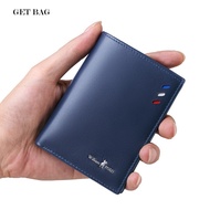 [GET BAG] Genuine Leather Card Holder Ultra-Thin Card Holder Men's Bank Card Holder