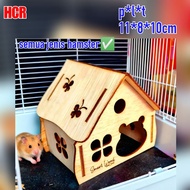 HCR Hamster House Cute Hamster House Aesthetic Hamster House Wooden Hamster House