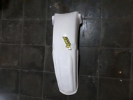 Vintage Classic honda cb yamaha dt 125 White Motorcycle Rear Fender trail