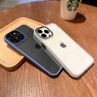 I13 I13Pro 13ProMax Metal Frame Shock-Resistant Phone Case Lens Screen Heightened Protective
