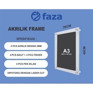 A3 2mm Acrylic Frame