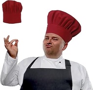 Urby Extra Large Chefs Hat Similar to Hat Size XL, XXL or 7 1/2 and up. Great Comfort to Chefs with 