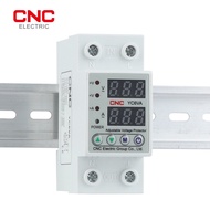 CNC YC6VA Household Din Rail Adjustable Digital Dual Display Limit Over Current Protector AC 230V 40