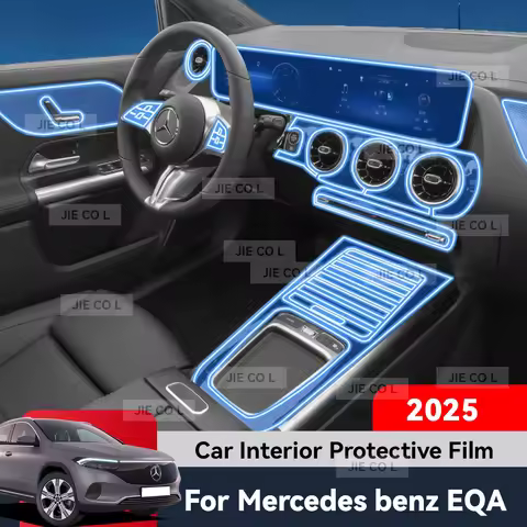 Auto Central Control Screen TPU Navigation Anti Scratch interior Protection Film GPS For Mercedes Be