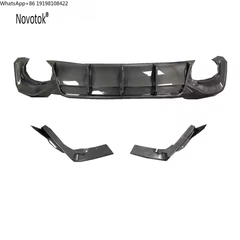 High Quality Rs6 Bumper Diffuser Suitable for Audi C8 Rs6 Fd Rear Diffuser