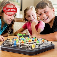 Desktop Puzzle Chain Chess Multiplayer Interactive Desktop Rubber Band Game Toys Triangle L9f9