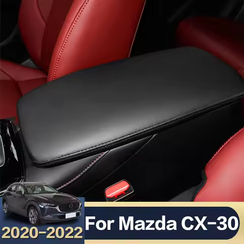 Car Armrests Box Cover Central Control Decoration Interior Accessories For Mazda CX-30 CX30 CX 30 20