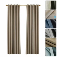 Blackout Curtains for Bedroom Grommet Insulated Room Curtains for Living Room Set of 2 Panels (53*95