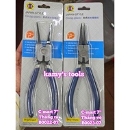 C-mart side opening pliers 7 inches long 175mm straight out B0022-07 straight to B0023-07