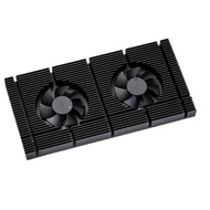 GPU Backplane Radiator for RTX 3090 3080 3070 Series Graphics Card Backplate Memory VRAM Heatsink Cooling Fan PWM
