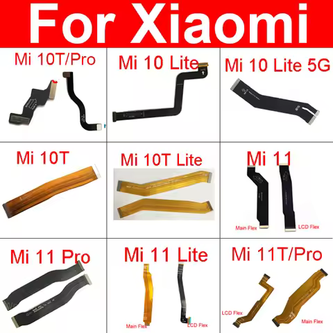 LCD MotherBoard Connector Flex Cable For Xiaomi Mi 10 10T 11 11T Pro Lite 4G 5G Vice Flex MainBoard 