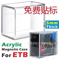 Kanazawa Box ETB Pokémon 151upc// Magnetic Display Box Acrylic CharizardUPCbooster// HGAD