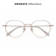 OWNDAYS แว่นตา + คลิปออน SNAP รุ่น SNP1025 a C2 Gold HMC(ระบุค่าสายตา)