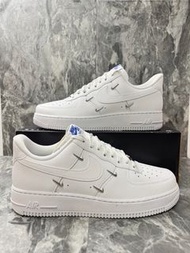 🔝Nike Air Force 1 low 07 LX ''Chrome Luxe'' 板鞋 男女同款 白藍