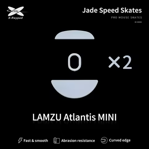 X-Raypad Jade Mouse Skates for LAMZU Atlantis Mini Mouse Foot Glide Feet Sticker