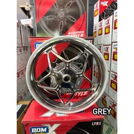 Bom Rangsit BomX Lynx Cnc Mags Mio Sporty/ Mio i 125/M3 Star Mags 14s5 Spokes Motorcycle Accessories
