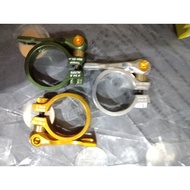 12o'clock 34.9mm Superlight CNC TitaniumAl7075 SeatClamp Seatpost clamp QR type last piece clearance